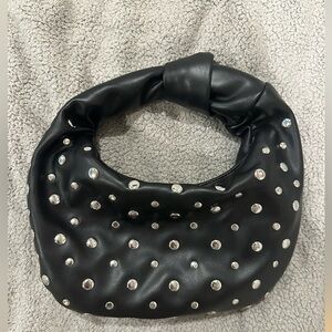 Studded knot bag
